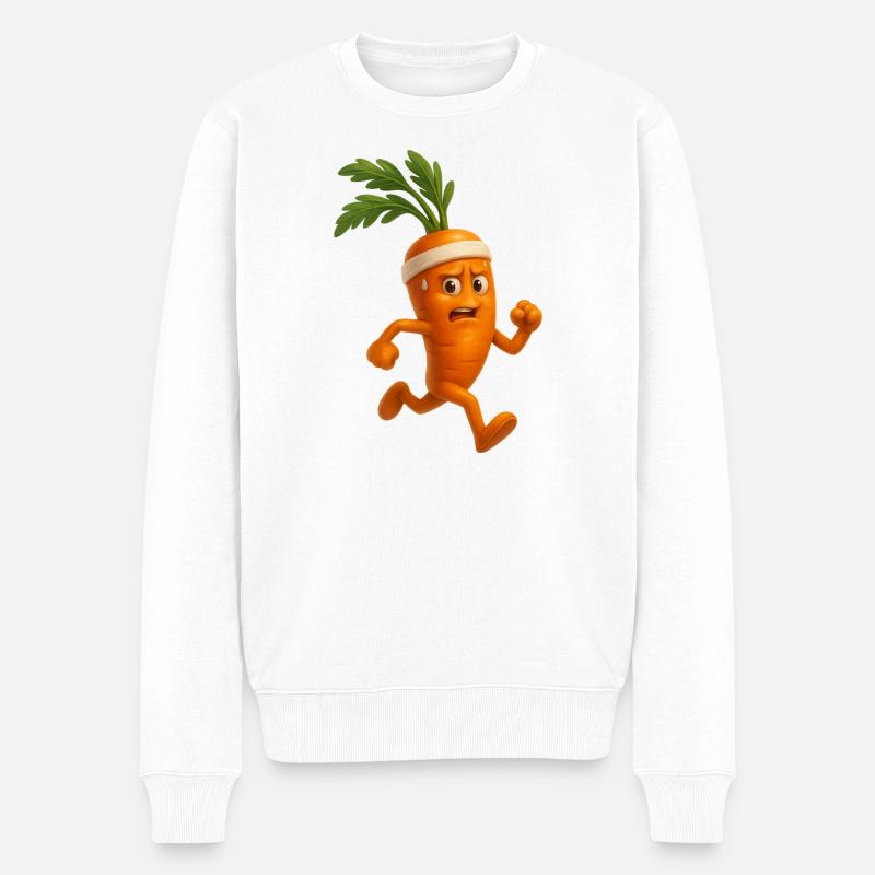 Carottes de jogging - Pull Premium bio Homme - blanc