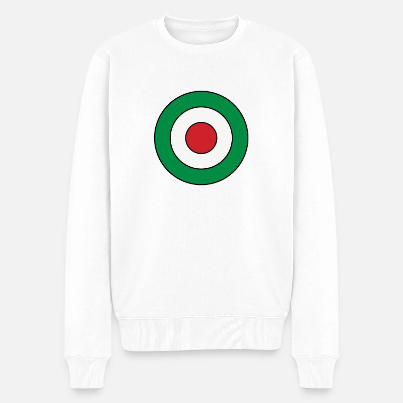 Italie - Pull Premium bio Homme - blanc