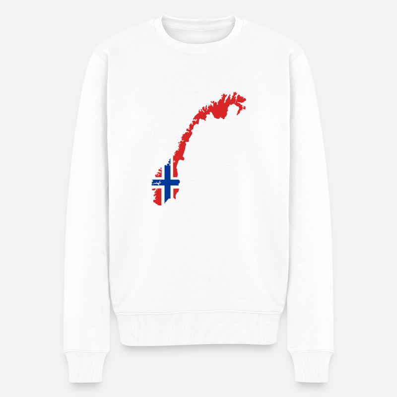 Norway - Pull Premium bio Homme - blanc