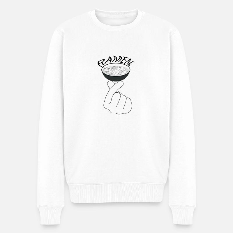 Ramen amant - Pull Premium bio Homme - blanc