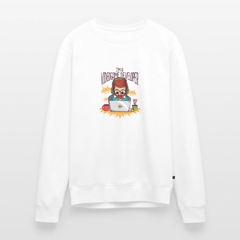 Video Game Developer - Videogame Developer Men's Premium Organic Jumper