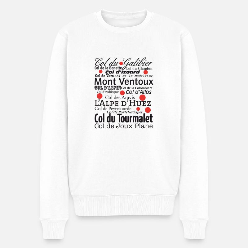 Hors Categorie - Männer Premium Bio Pullover - Weiß
