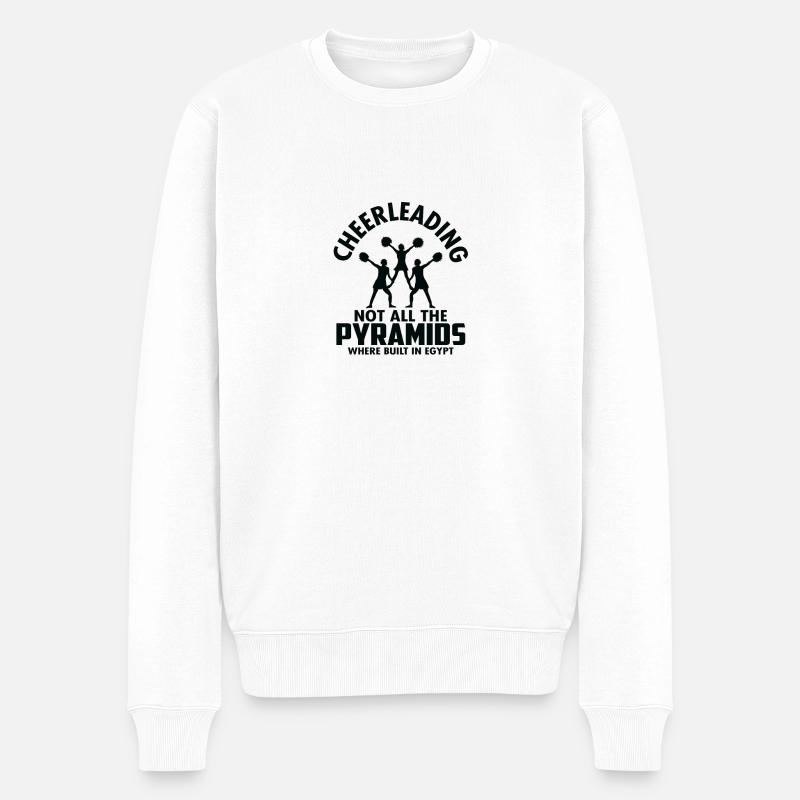 Cadeau d'anniversaire parfait cheerleading - Pull Premium bio Homme - blanc