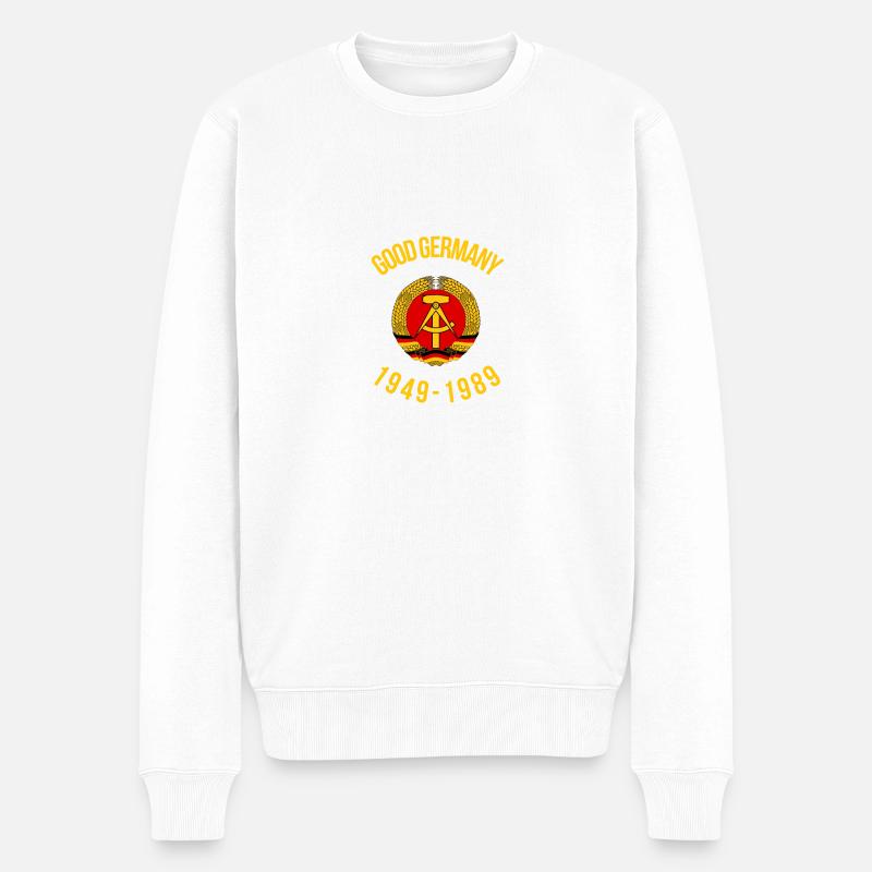 DDR Good Allemagne - Pull Premium bio Homme - blanc