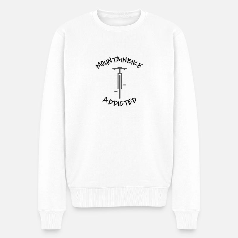 VTT Addicted - Pull Premium bio Homme - blanc