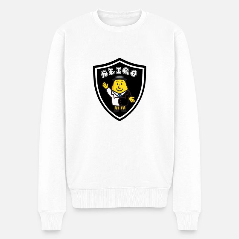 gaa sligo - Pull Premium bio Homme - blanc