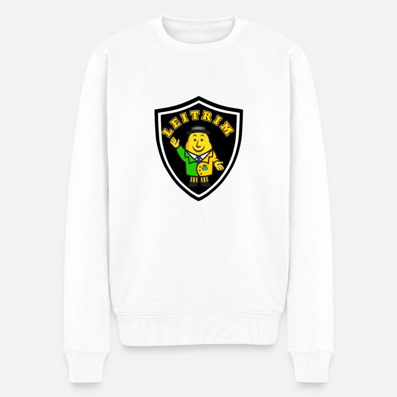 Leitrim GAA - Pull Premium bio Homme - blanc