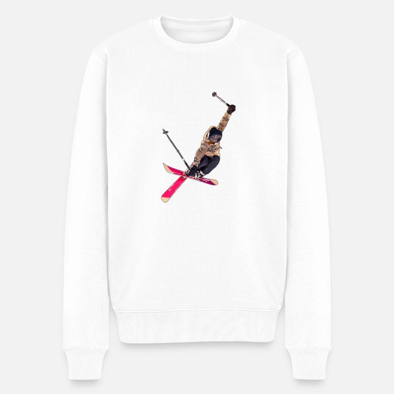 Ski - Pull Premium bio Homme - blanc