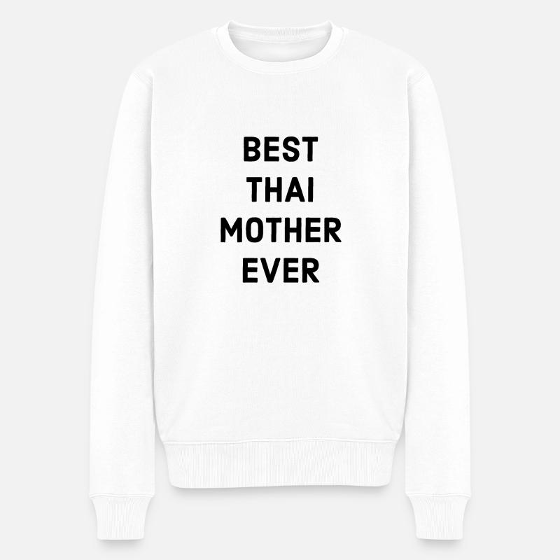 Meilleure mère thaïlandaise - Pull Premium bio Homme - blanc