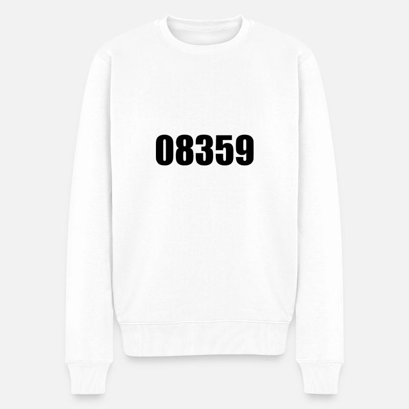 Breitenbrunn - Männer Premium Bio Pullover - Weiß