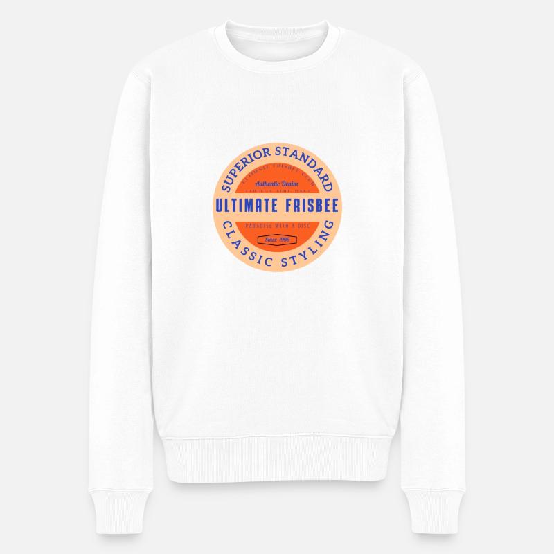 ulti 4 authentic - Pull Premium bio Homme - blanc