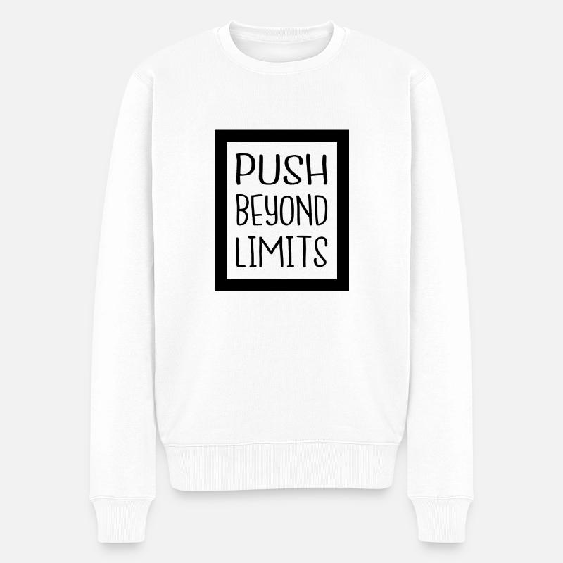 Formation à l’humour - Pull Premium bio Homme - blanc
