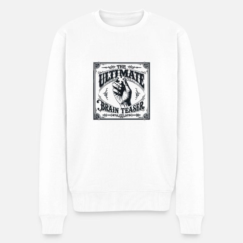 ULTIME - Pull Premium bio Homme - blanc