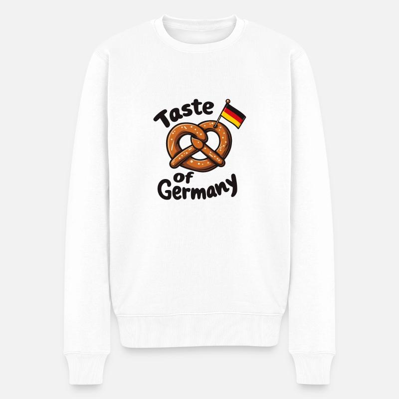 CHALEUR - Pull Premium bio Homme - blanc