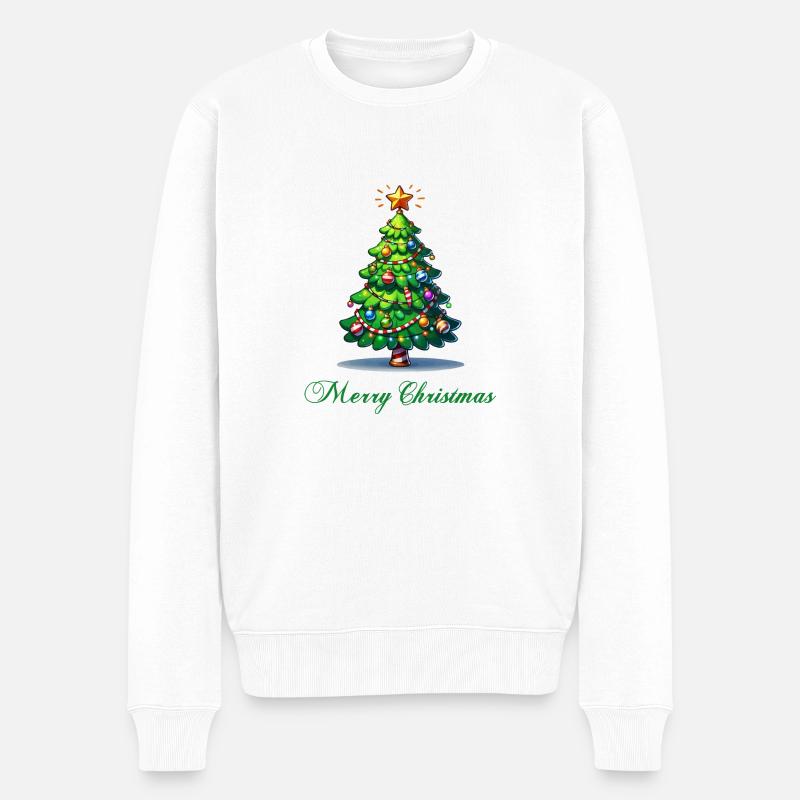 sapin - Pull Premium bio Homme - blanc