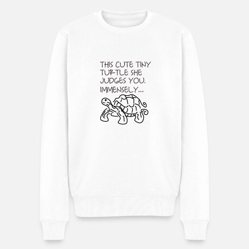 Vous ne devriez pas l’offenser - Pull Premium bio Homme - blanc
