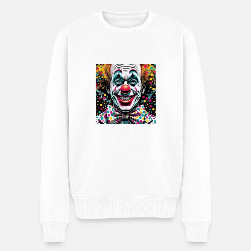 Karnevalskostüm - Männer Premium Bio Pullover - Weiß