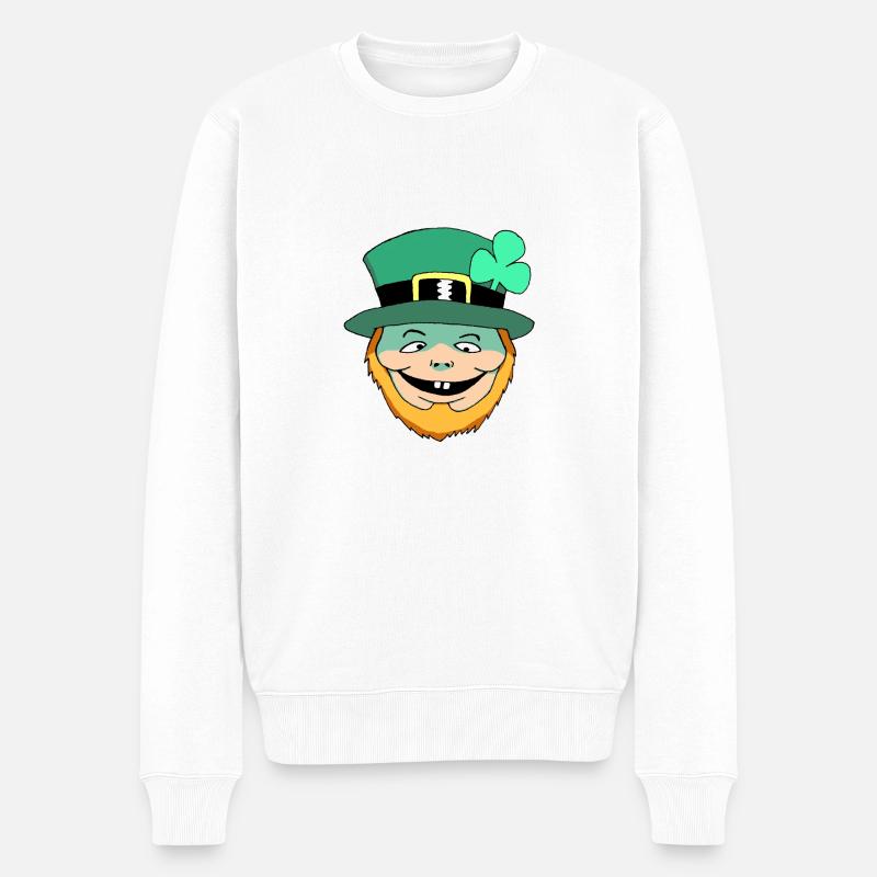 Le joyeux lutin - Pull Premium bio Homme - blanc
