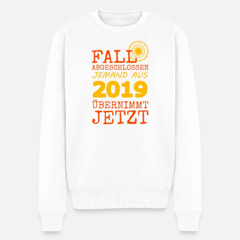 2019 2019 - Pull Premium bio Homme - blanc