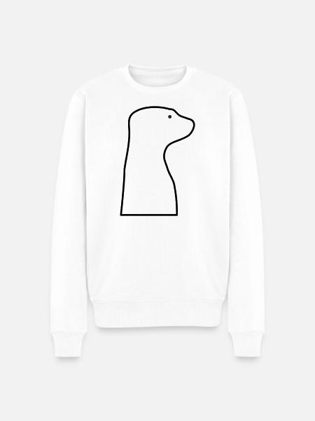 Suricate - Pull Premium bio Homme - blanc