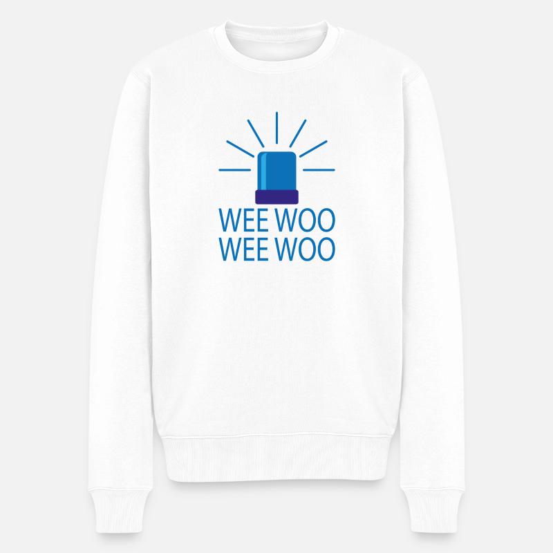 weewoo - Pull Premium bio Homme - blanc