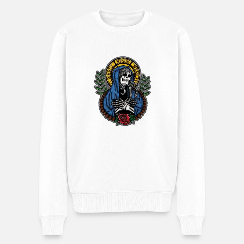 lady death - Pull Premium bio Homme - blanc