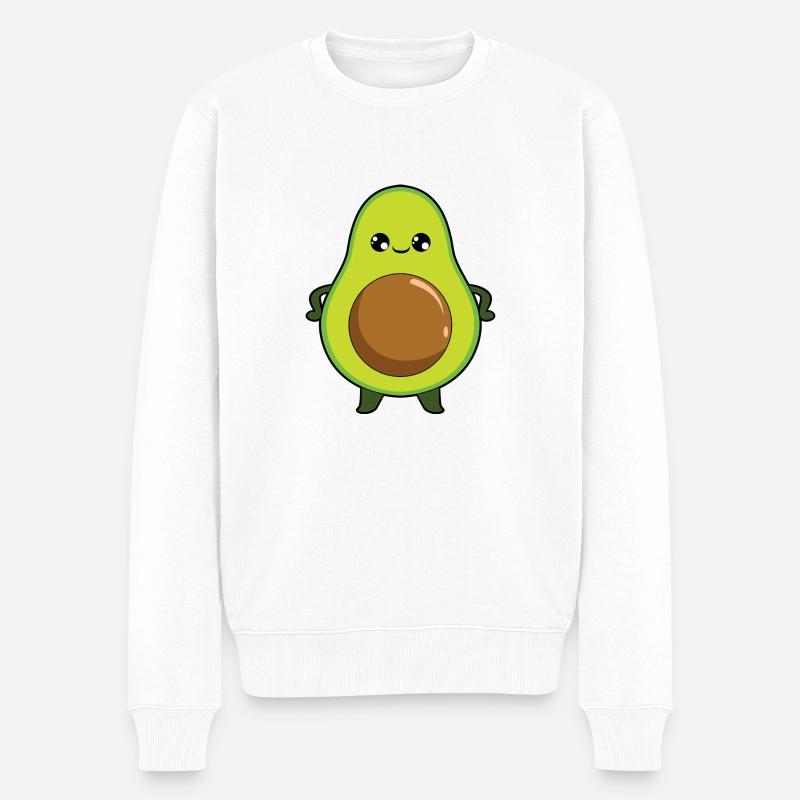 Avocado - Pull Premium bio Homme - blanc