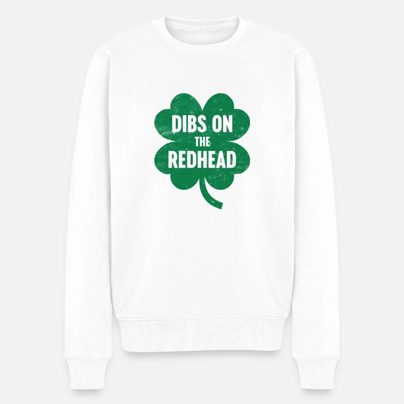 Dibs Sur Rousse - Pull Premium bio Homme - blanc