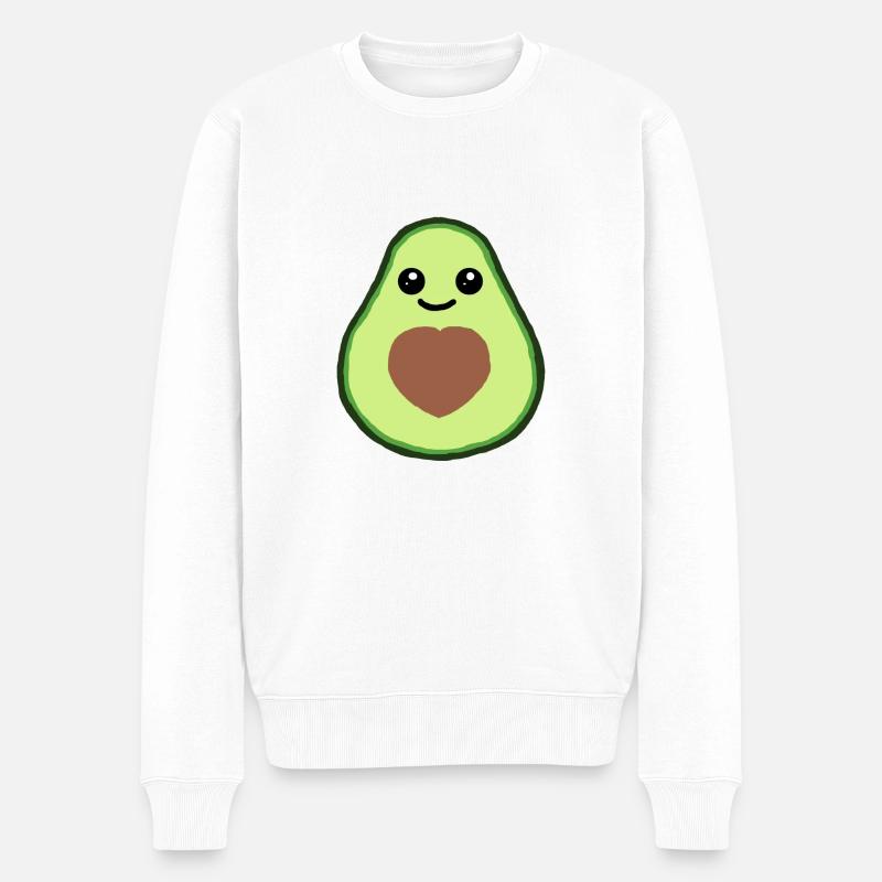 Avocado - Pull Premium bio Homme - blanc