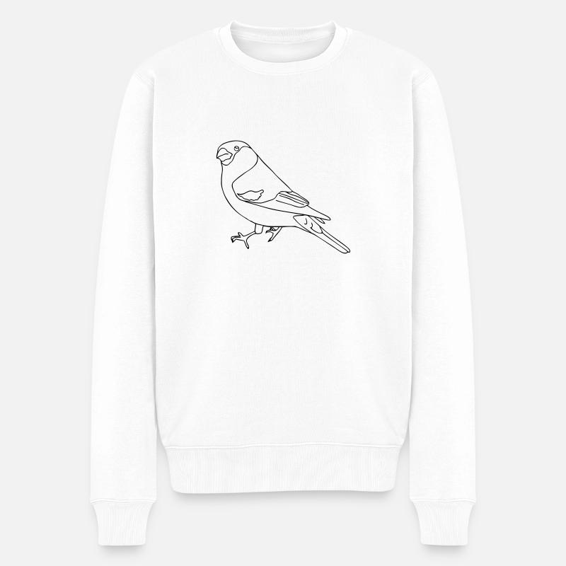 Gimpel - Männer Premium Bio Pullover - Weiß