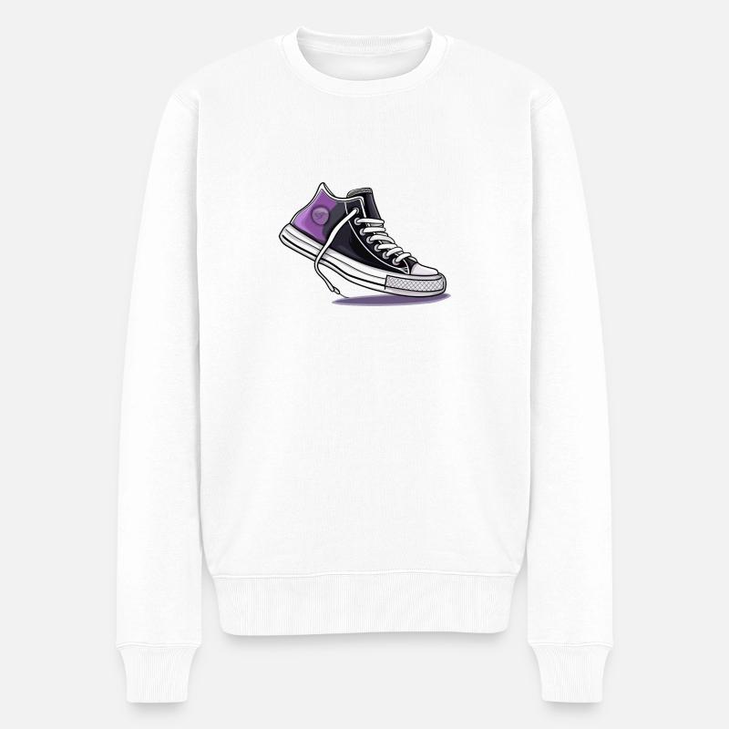 Chaussures de fierté asexuée - Pull Premium bio Homme - blanc