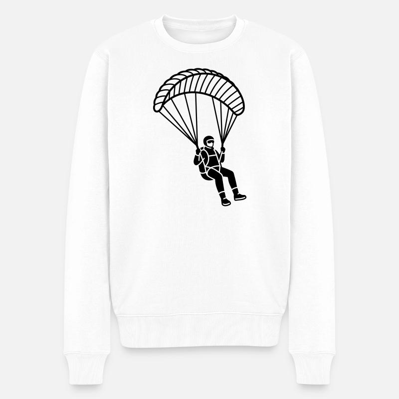 Parapente - Pull Premium bio Homme - blanc