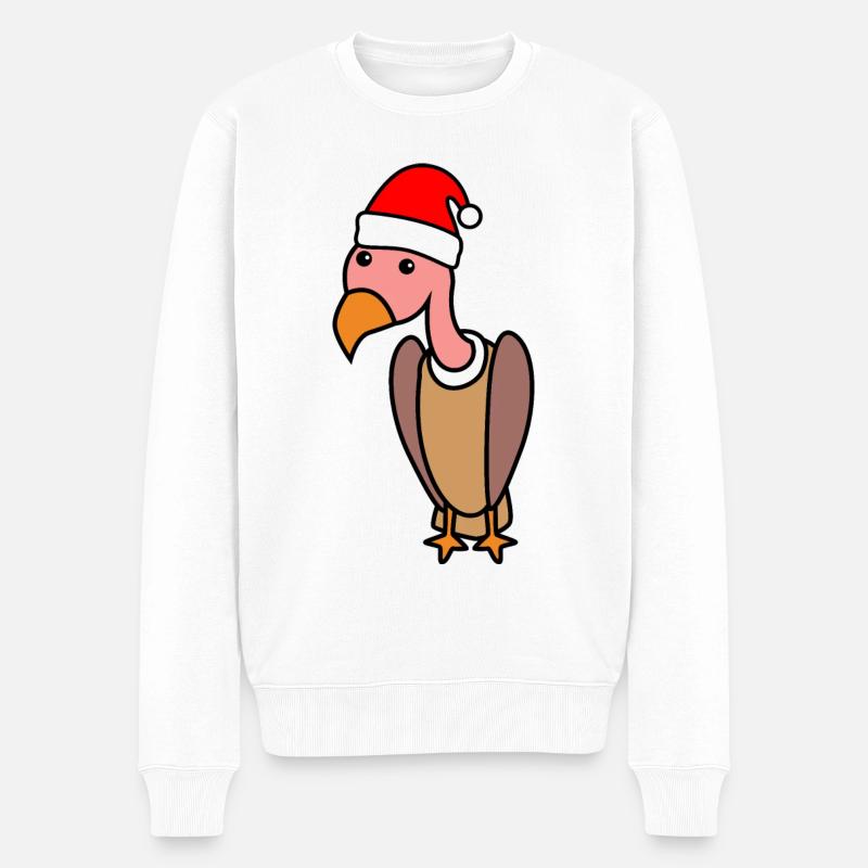Vulture Comic Noël Noël - Pull Premium bio Homme - blanc