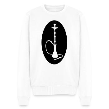 narguilé - Pull Premium bio Homme - blanc - Devant - Thijin (182cm)
