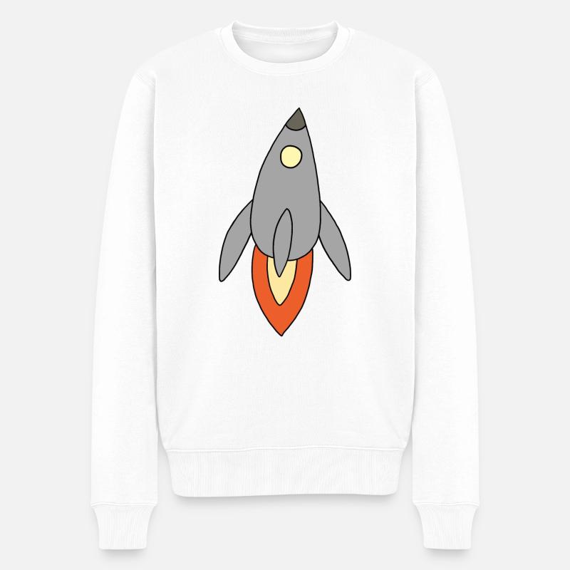 Fusée - Pull Premium bio Homme - blanc