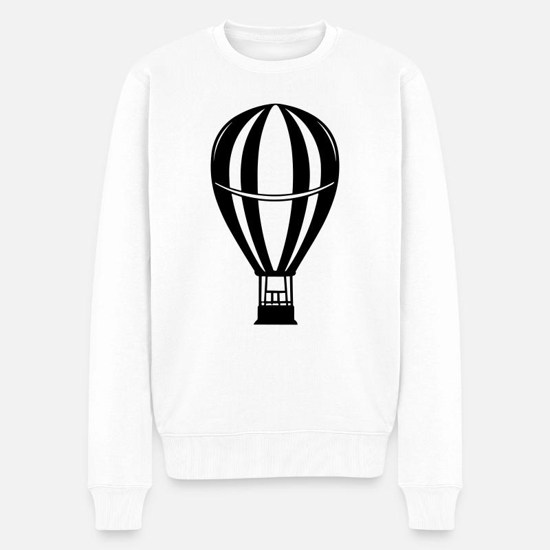 Montgolfière - Pull Premium bio Homme - blanc