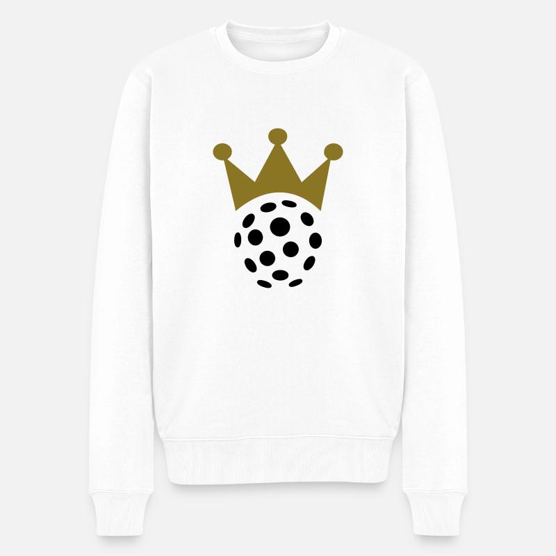 Floorball - Pull Premium bio Homme - blanc