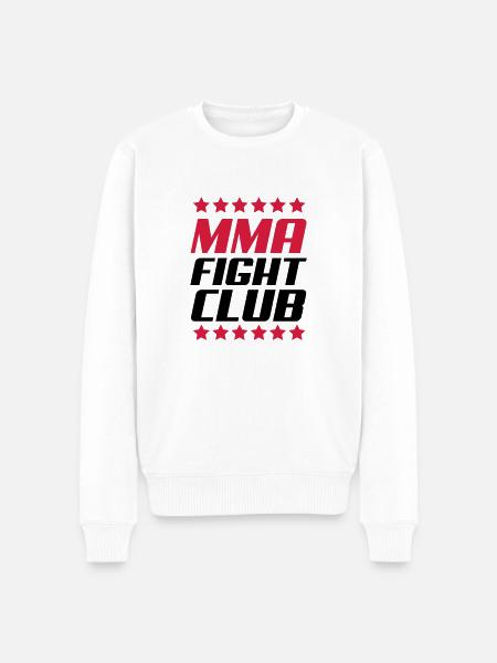 mma02 - Men's Premium Organic Jumper - white