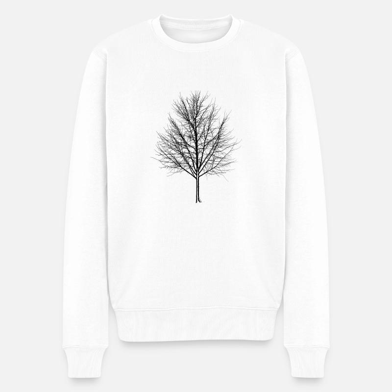 Arbre - Pull Premium bio Homme - blanc