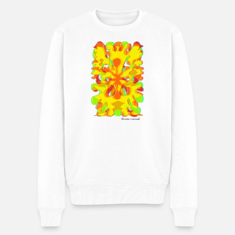 Proyecto_nuevo_-6-_-1-_-12-_-2- - Männer Premium Bio Pullover - Weiß