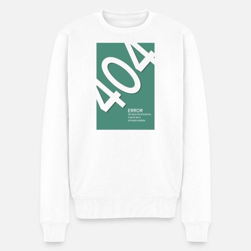 Erreur 404 Motivation introuvable - Pull Premium bio Homme - blanc
