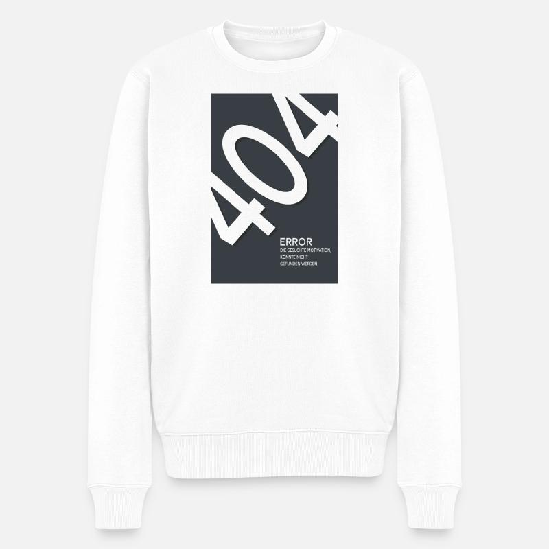 Erreur 404 Motivation introuvable - Pull Premium bio Homme - blanc