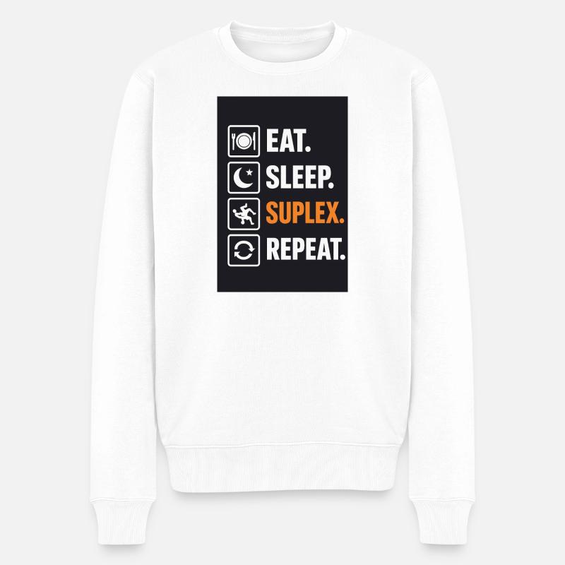 Suplex - Pull Premium bio Homme - blanc