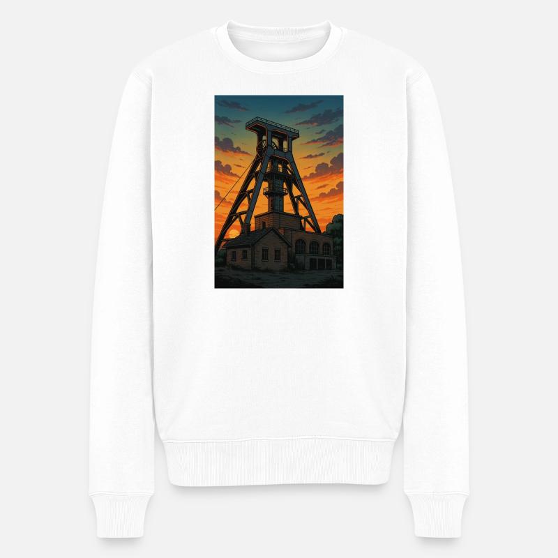 facture - Pull Premium bio Homme - blanc