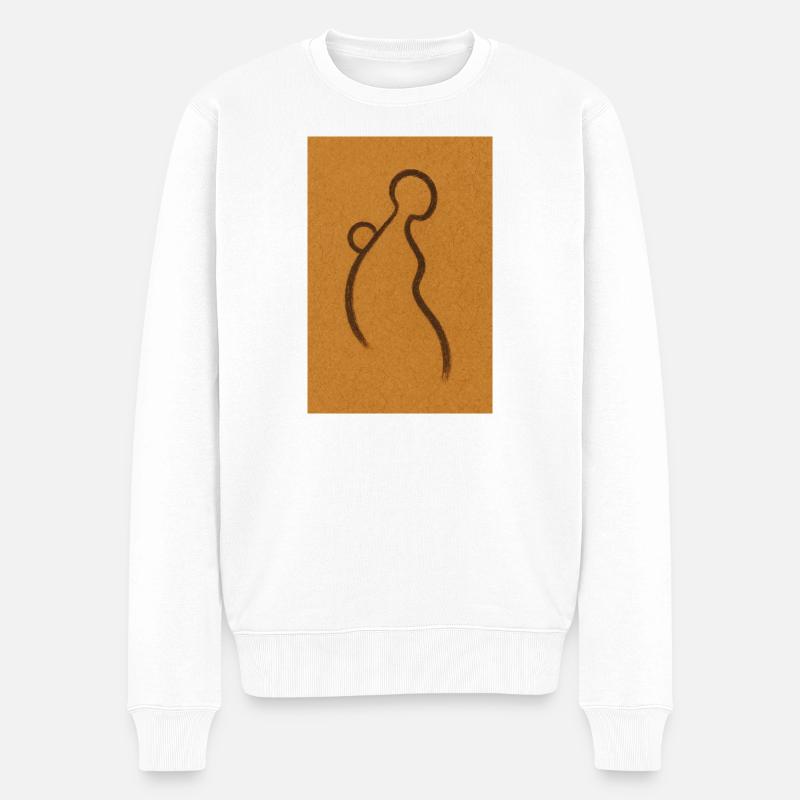 Das erste Königreich - Männer Premium Bio Pullover - Weiß