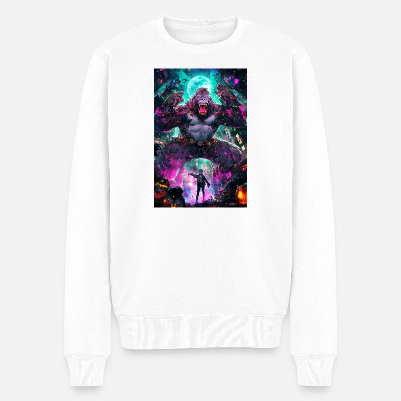 DJ Gorilla – Impact final | Joyverse - Pull Premium bio Homme - blanc