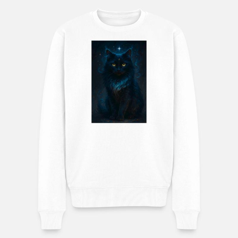 RockyZoo60 - Männer Premium Bio Pullover - Weiß