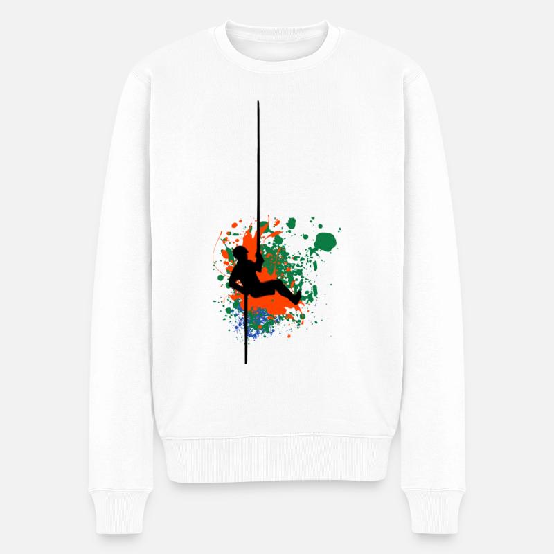 Escalade Homme - Pull Premium bio Homme - blanc