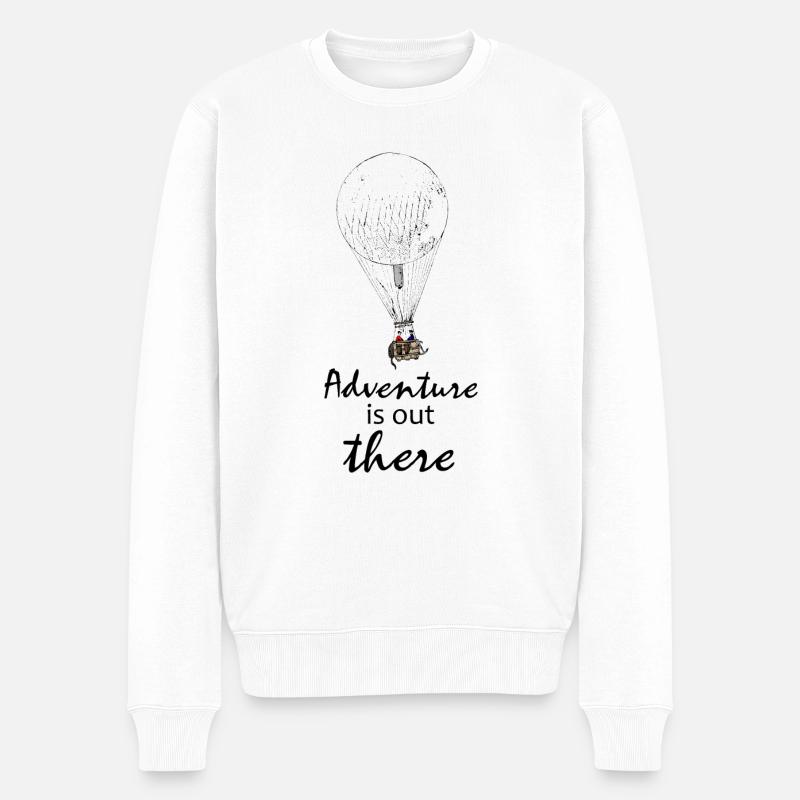 Ballon - Pull Premium bio Homme - blanc