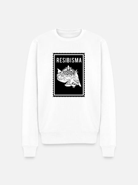 Resibisma - Wayang - Men's Premium Organic Jumper - white